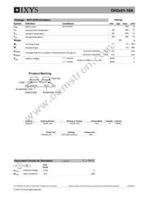 DH2X61-18A Datasheet Page 3