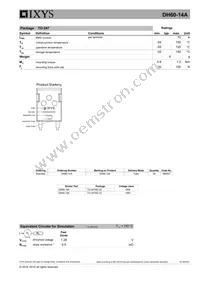 DH60-14A Datasheet Page 3