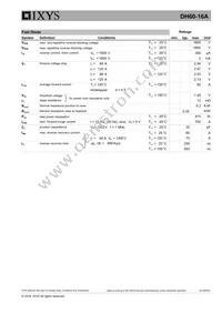 DH60-16A Datasheet Page 2