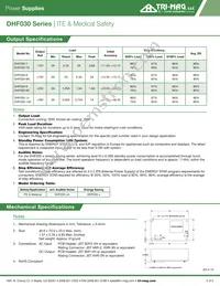 DHF030-9 Datasheet Page 2