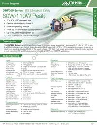 DHF080-7 Datasheet Cover