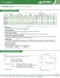 DHF080-7 Datasheet Page 2