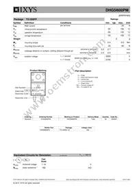 DHG5I600PM Datasheet Page 3