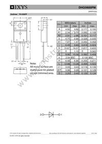 DHG5I600PM Datasheet Page 4