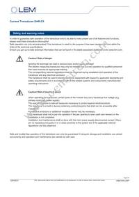 DHR 100 C5 Datasheet Page 3