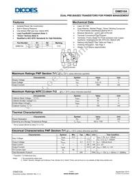 DIMD10A-7 Datasheet Cover