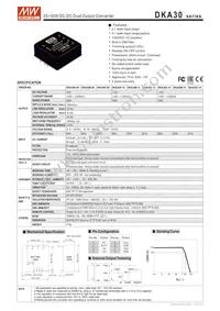 DKA30C-12 Datasheet Cover