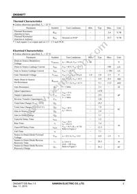 DKI04077 Datasheet Page 2