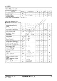 DKI06261 Datasheet Page 2