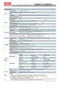 DKMW30F-12 Datasheet Page 3