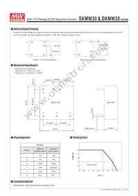 DKMW30F-12 Datasheet Page 4