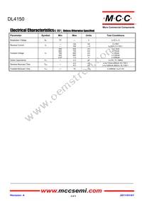 DL4150-TP Datasheet Page 2