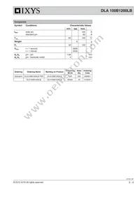 DLA100B1200LB-TUB Datasheet Page 2