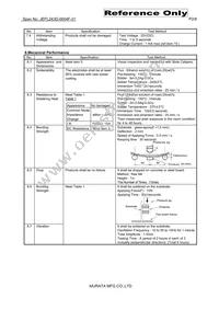 DLM11GN601SD2D Datasheet Page 2