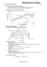 DLM11GN601SD2D Datasheet Page 4