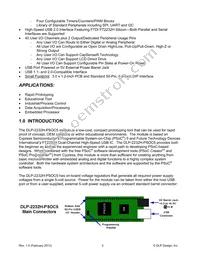 DLP-2232H-PSOC5 Datasheet Page 2