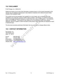DLP-2232H-PSOC5 Datasheet Page 13