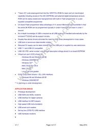 DLP-2232PB-G Datasheet Page 2