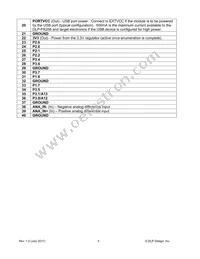 DLP-FR256 Datasheet Page 5