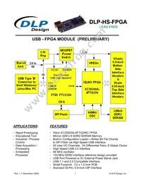 DLP-HS-FPGA Datasheet Cover