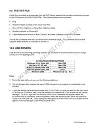 DLP-HS-FPGA-A Datasheet Page 7
