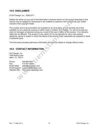 DLP-HS-FPGA2 Datasheet Page 21