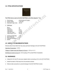 DLP-HS-FPGA3 Datasheet Page 5