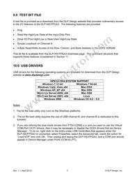 DLP-HS-FPGA3 Datasheet Page 7