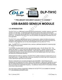 DLP-TH1C Datasheet Cover