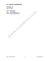 DLP-TH1C Datasheet Page 9