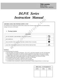 DLP75241/C2EJ Datasheet Page 13