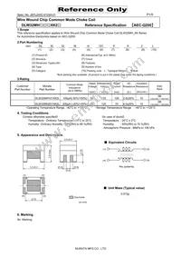 DLW32MH201XK2L Datasheet Cover