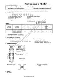 DLW5AHN402SQ2L Datasheet Cover