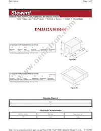DM3312X101R-00 Datasheet Cover