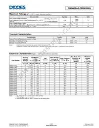 DM5W30AQ-13 Datasheet Page 2