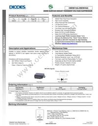 DM5W36A-13 Datasheet Cover