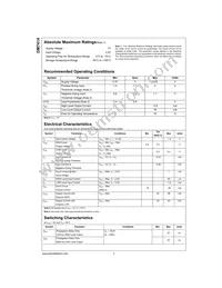 DM7414N Datasheet Page 2