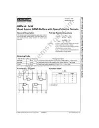 DM7438N Datasheet Cover