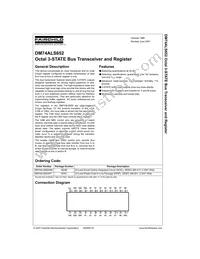 DM74ALS652NT Datasheet Cover