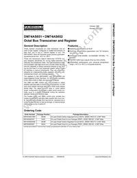 DM74AS651WMX Datasheet Cover