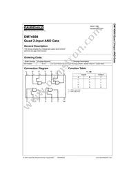 DM74S08N Datasheet Cover