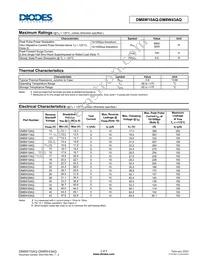 DM8W40AQ-13 Datasheet Page 2