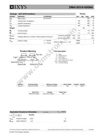 DMA150YA1600NA Datasheet Page 3