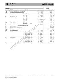 DMA90U1800LB-TUB Datasheet Page 2
