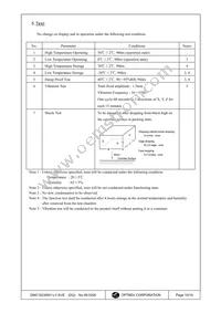 DMC-16230NY-LY-AVE Datasheet Page 10