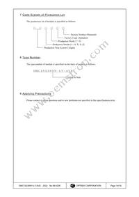 DMC-16230NY-LY-AVE Datasheet Page 14