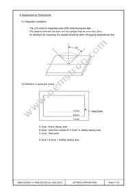 DMC-16230NY-LY-BQE-DZ Datasheet Page 11