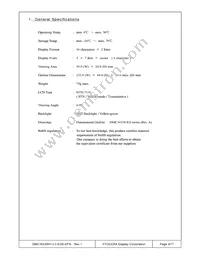 DMC-16230NY-LY-EDE-EFN Datasheet Page 3