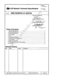 DMC-16230NYU-LY-AZE-EA Datasheet Cover