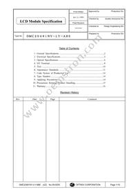 DMC-20481NY-LY-ABE Datasheet Cover